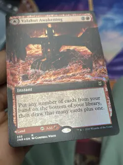 Extended Art Foil • Valakut Awakening • Zendikar Rising • NM • Mtg (2180) - Image 2