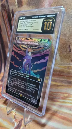MTG Ultima Origin of Oblivion #324 Borderless Foil Final Fantasy CGC Pristine 10 - Image 4