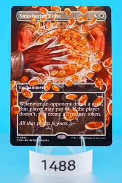 MTG Smothering Tithe (Borderless) Commander Masters Regular #693 - Image 1