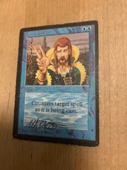 Beta Counterspell Mark Poole Signed HP - Image 2