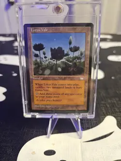 Lotus Vale Weatherlight MTG Magic the Gathering Played - Image 1