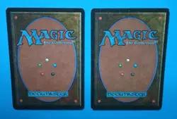 Magic the Gathering MTG Ice Age GAME OF CHAOS X 2 ( LP/EX & MP) Rare 1995! - Image 3
