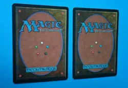 Magic the Gathering MTG Ice Age GAME OF CHAOS X 2 ( LP/EX & MP) Rare 1995! - Image 4