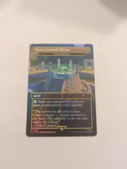 Master Emerald Shrine (Rainbow Foil) Secret Lair Drop Series *FOIL* NM MTG - Image 1