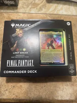 MTG: Final Fantasy Commander Deck Counter Blitz Limit Break, Sealed Box is Worn - Image 1