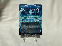 MTG FIN Final Fantasy The Water Crystal! BORDERLESS Magic the Gathering 0333 - Image 1