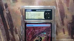 MTG Mountain Foil Basic Land #290 Tarkir Dragonstorm CGC Pristine 10 - Image 2