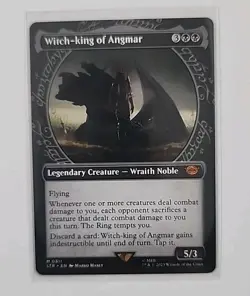 MTG Witch-king of Angmar Showcase Extended Art Borderless 0311 #323 - Image 1