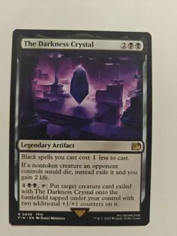 NM The Darkness Crystal, MTG, Final Fantasy, Magic the Gathering, 96 - Image 1