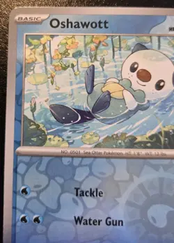 Oshawott 021/086 Reverse Holo Common Scarlet & Violet: White Flare Pokemon TCG - Image 2