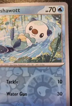 Oshawott 021/086 Reverse Holo Common Scarlet & Violet: White Flare Pokemon TCG - Image 3