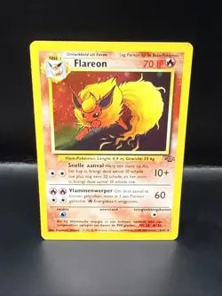 Pokemon Flareon Jungle 3/64 Holo Unlimited Holo Rare Dutch - Image 4