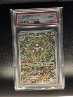 PSA 10 Magneton Elite Trainer Box Promo SV159 Pokemon Surging Sparks 2024 - Image 2