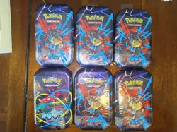 Pokemon Mega Evolutions MEGA HERO's MINI Tins Sealed [Random Art] - Image 2
