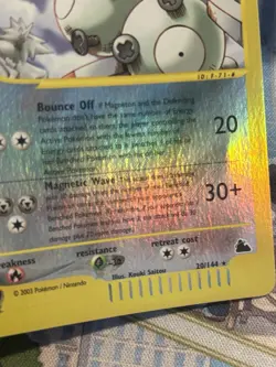 2003 Pokemon Skyridge Magneton #20/144 Reverse Holo NM/LP+ - Image 5