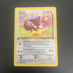 Eevee 51/64 Pokemon TCG Jungle Set 1st Edition Non-Holo - Image 1
