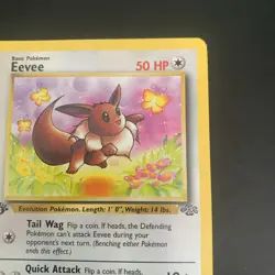 Eevee 51/64 Pokemon TCG Jungle Set 1st Edition Non-Holo - Image 5