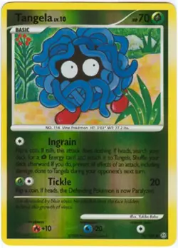Tangela 78/100 D&P Stormfront REVERSE HOLO NM / MINT! Pokemon - Image 1