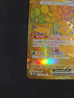 Pikachu EX # 179/131 Hyper Rare GOLD HOLO Pokemon TCG Prismatic Evolutions - Image 3