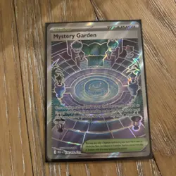 Mystery Garden Ultra Rare Full Art 172/132 Pokemon Mega Evolution English NM - Image 1