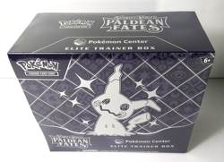 Pokemon Paldean Fates SEALED POKEMON CENTER EXCLUSIVE Elite Trainer Box ETB - Image 1