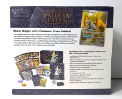 Pokemon Paldean Fates SEALED POKEMON CENTER EXCLUSIVE Elite Trainer Box ETB - Image 5