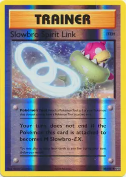 Pokemon - Slowbro Spirit Link - 86/108 - Uncommon - Reverse Holo - XY - Evolutio - Image 1