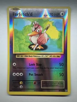 Pokemon TCG Farfetch'd Reverse Holo Rare XY- Evolutions 68/108 NM - Image 1
