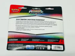 Pokemon TCG Scarlet Violet Prismatic Evolutions Tech Sticker Collection Leafeon - Image 2