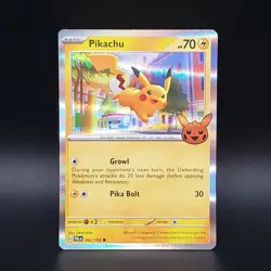 Pikachu 62/193 | Pokemon TCG Trick or Trade 2023 | Holo English - Image 1