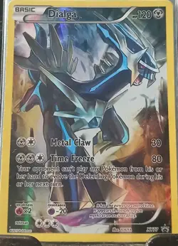 Dialga XY77 Promo Full Art Holo Ultra Rare Pokemon TCG Near Mint - Image 1