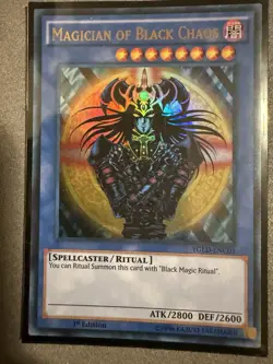 Magician of Black Chaos YGLD-ENC01 1st. Ed And Black Magic Ritual YGLD- ENC12 - Image 2
