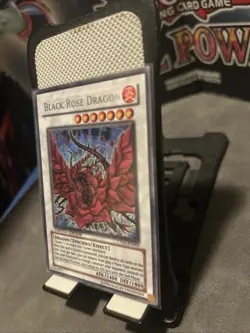 Black Rose Dragon CT05-EN003 Lightly Played LP Secret Rare Limited Edition - Image 2