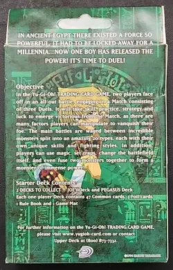 Starter Deck Joey Unlimited Factory Sealed YuGiOh Vintage 1st Edition Unpunched - Image 2