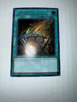 BONFIRE YUGIOH RA03 1ST ED SECRET RARE NM - Image 1