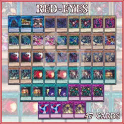 RED-EYES DECK 47 | Mirage Negate Attack Wyvern Black Dragon Vanguard YuGiOh - Image 1