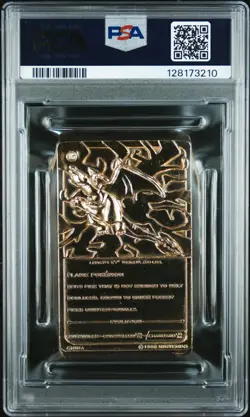 1999 BURGER KING POKEMON GOLD CARDS CHARIZARD PSA 6 - Image 2