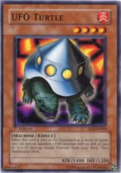 UFO Turtle - SD3-EN004 - Common - 1st Edition HP Yugioh Starter Deck Cards - Image 1