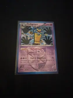 Pokemon TCG Cofagrigus 56/116 - Pokemon Plasma Freeze Holo Rare Card NM/VLP - Image 1
