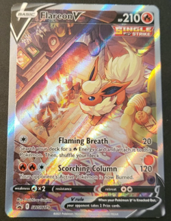 Flareon V SWSH179 SWSH: Sword & Shield Promo Cards Holo - Image 1