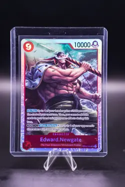 Edward.Newgate OP02-004 English Super Rare PRB01 One Piece Card Game - Image 1