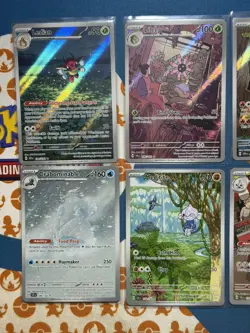 Pokemon TCG Stellar Crown Illustration Rare IR Cards | 7 Card Lot NM | Lot #4 - Image 2