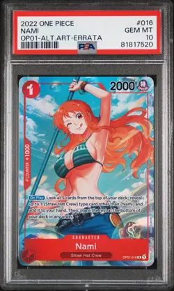 NAMI-ONE PIECE-ROMANCE DAWN-OP01-016-Proxy card-English-High quality - Image 1