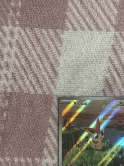 Pokemon TCG Victini Full Art Holo Black Star Promo Card 208 - Image 2