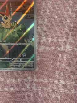 Pokemon TCG Victini Full Art Holo Black Star Promo Card 208 - Image 5