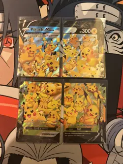 Pikachu V-Union [Set of 4] SWSH: Sword & Shield Promo Cards Holo - Image 1