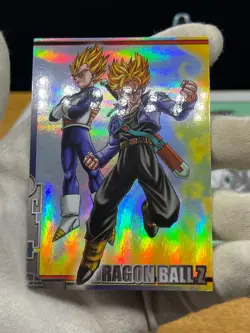 Dragon Ball Trunks & Vegeta ENSKY Card S-25 Holo Japanes - Image 2