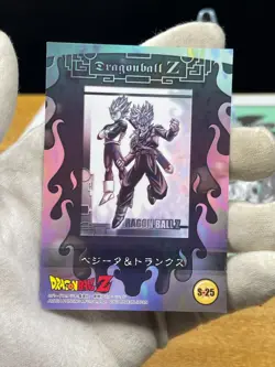 Dragon Ball Trunks & Vegeta ENSKY Card S-25 Holo Japanes - Image 3