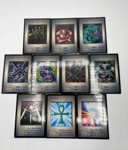 Yugioh DM1 Promo Cards Dark Magician Red Eyes Black Skull Dragon Summoned Skul - Image 1