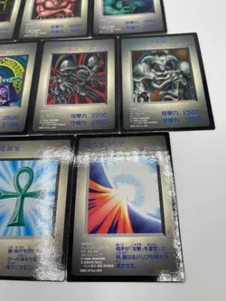 Yugioh DM1 Promo Cards Dark Magician Red Eyes Black Skull Dragon Summoned Skul - Image 2